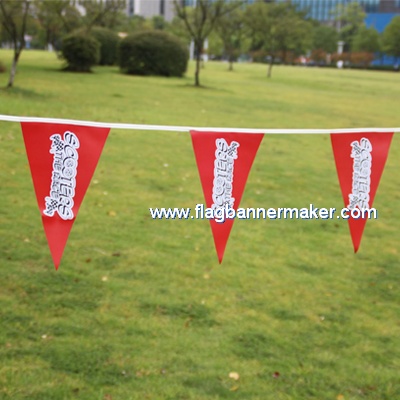 Custom pennant flags