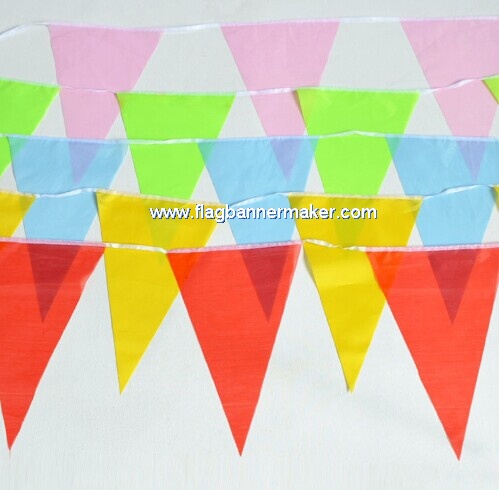 Pennant string bunting flag