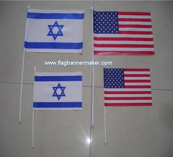 Custom stick flags