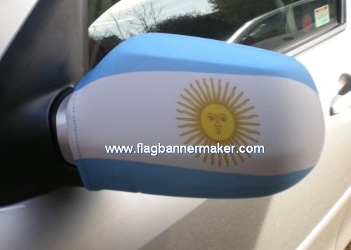 Custom car mirror cover