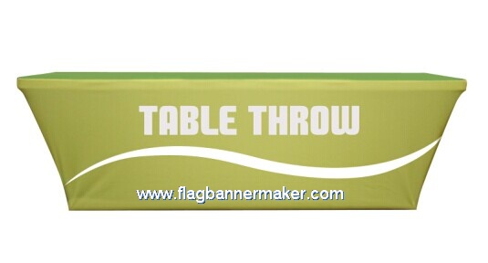 6 ft ultra fit table throw