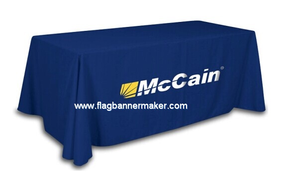 Branded table cover