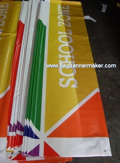 Event vinyl banners