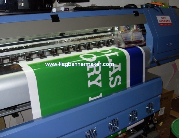 Digital print vinyl banner