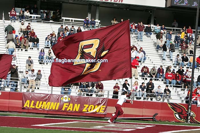 Football fabric banners