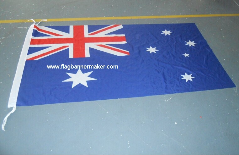 Printed Australia flags