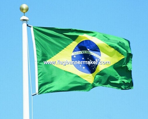 Custom Brazil flags
