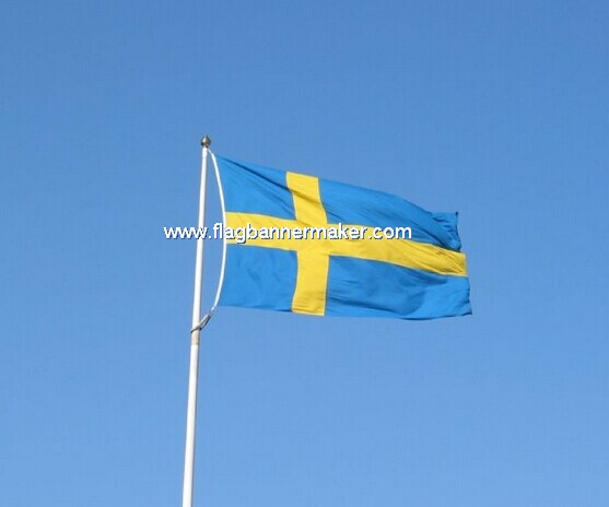 Custom Sweden flags