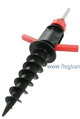 Flag screw base