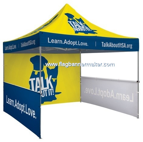 Custom folding gazebo