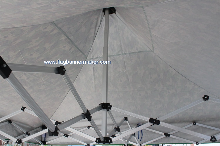 Custom folding gazebo