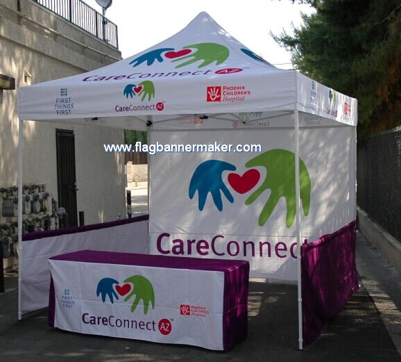 Full color pop up canopy