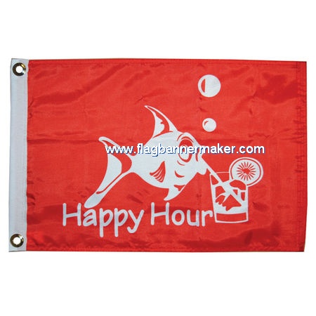 Custom boat flags