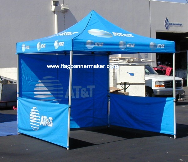 Portable printed event canopy