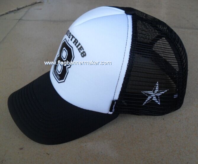 Custom logo mesh hat