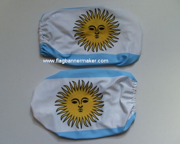 Custom car mirror flags