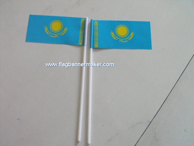 Custom mini stick flags