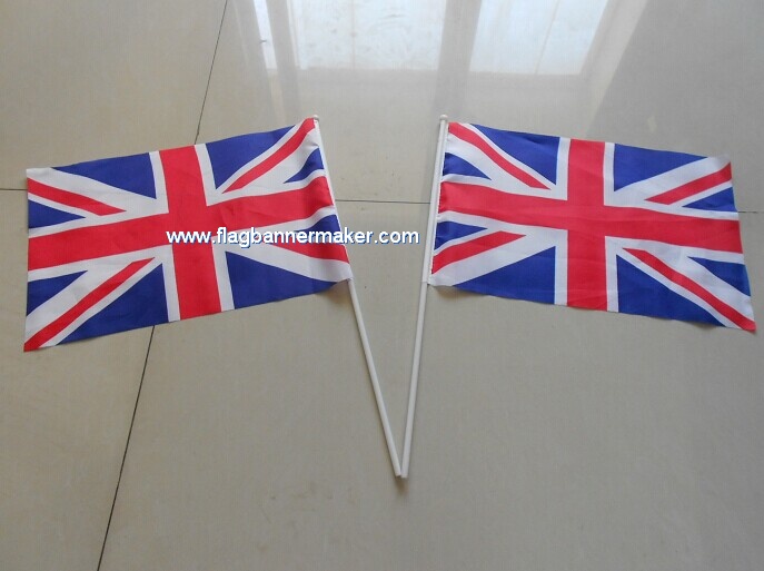 Custom hand flags