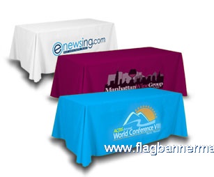 6 feet table banners