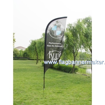 Custom feather flags