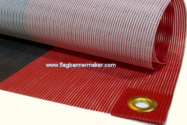 Vinyl mesh banner