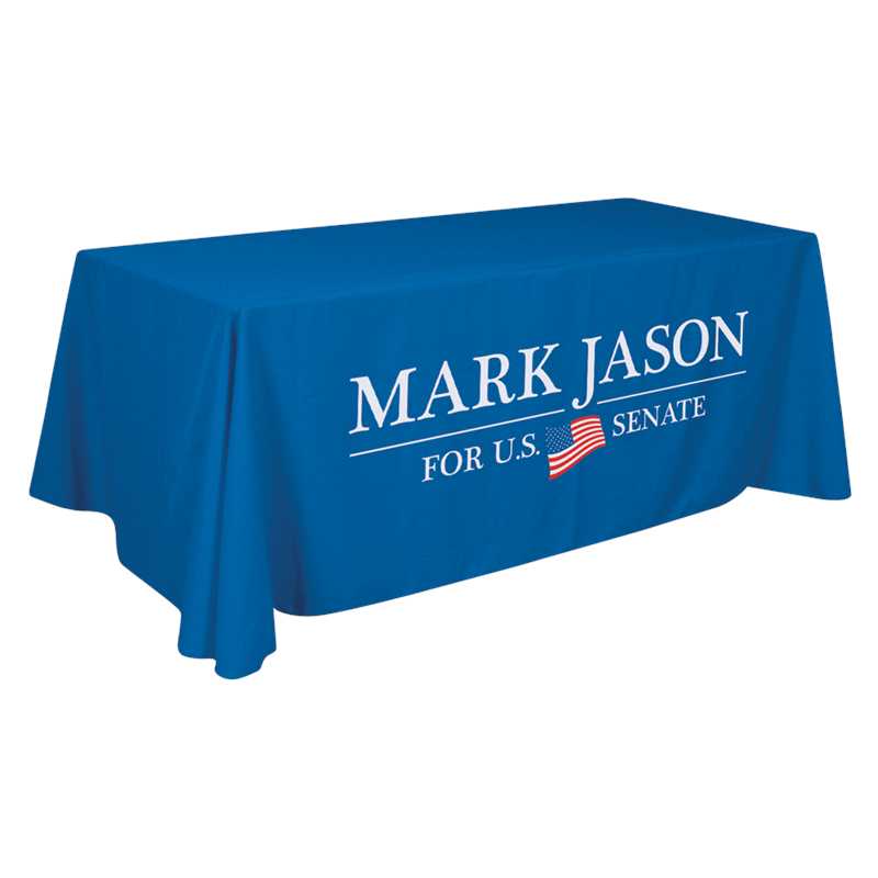 Custom printed table runner